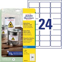 Avery Zweckform J4773-10 öntapadós etikett címke