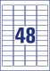 Avery Zweckform J4778-10 öntapadós etikett címke