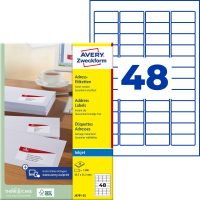 Avery Zweckform J4791-25 öntapadós etikett címke