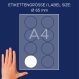 Avery Zweckform J4881-20 textilre ragasztható névcímke