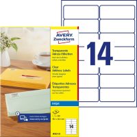 Avery Zweckform J8563-25 öntapadós etikett címke