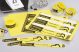 Avery Zweckform No. L4001-10 sárga színű 265 x 18 mm méretű, lézernyomtatóval nyomtatható, vízálló karszalag erős, tartós ragasztóval A4-es íven - kiszerelés: 100 karszalag / 10 ív