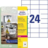 Avery Zweckform L4718-20 öntapadós etikett címke