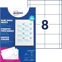 Avery Zweckform L4728-20 névkitűző betétlap