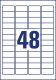 Avery Zweckform L4736REV-10 öntapadós etikett címke