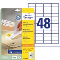 Avery Zweckform L4736REV-25 öntapadós etikett címke