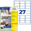 Avery Zweckform L4737REV-10 öntapadós etikett címke