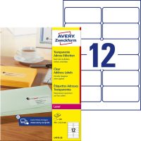 Avery Zweckform L4772-25 öntapadós etikett címke