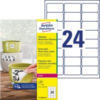 Avery Zweckform L4773REV-20 öntapadós etikett címke