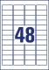Avery Zweckform L4778-8 öntapadós etikett címke