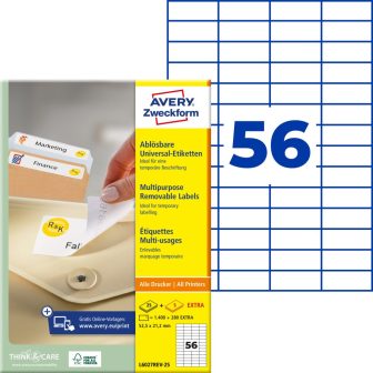 Avery Zweckform L6027REV-25 öntapadós etikett címke