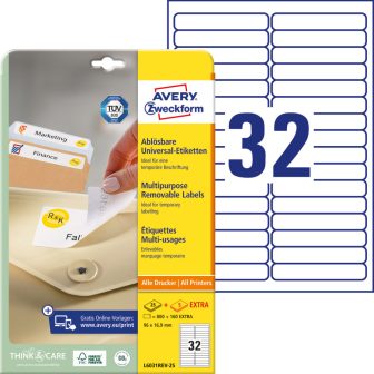 Avery Zweckform L6031REV-25 öntapadós etikett címke