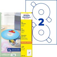 Avery Zweckform L6043-100 öntapadó CD címke