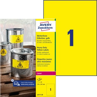 Avery Zweckform L6111-20 öntapadós etikett címke