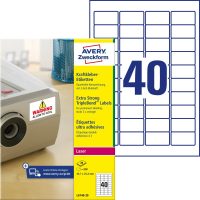 Avery Zweckform L6140-20 öntapadós etikett címke