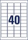 Avery Zweckform L6140-20 öntapadós etikett címke