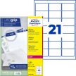 Avery Zweckform L7160-100 öntapadós etikett címke
