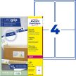 Avery Zweckform L7169-100 öntapadós etikett címke