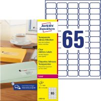 Avery Zweckform L7551-25 öntapadós etikett címke
