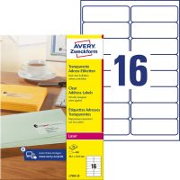 Avery Zweckform L7562-25 öntapadós etikett címke