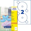 Avery Zweckform L7676-100 öntapadó CD címke
