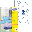 Avery Zweckform L7676-25 öntapadó CD címke