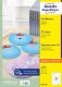 Avery Zweckform L7676-25 öntapadó CD címke