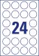 Avery Zweckform L7780-25 öntapadós etikett címke