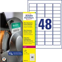 Avery Zweckform L7911-10 öntapadós etikett címke