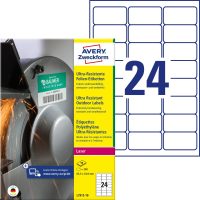 Avery Zweckform L7912-10 öntapadós etikett címke