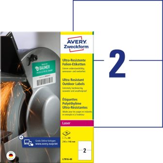 Avery Zweckform L7916-40 öntapadós etikett címke