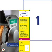 Avery Zweckform L7917-10 öntapadós etikett címke