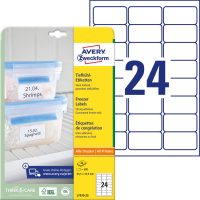 Avery Zweckform L7970-25 etikett címke fagyasztott termékekre