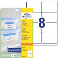 Avery Zweckform L7976-25 etikett címke fagyasztott termékekre