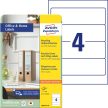 Avery Zweckform LR4761-10 nyomtatható öntapadós újrahasznosított iratrendező címke Avery Zweckform LR4761-10 nyomtatható öntapadós újrahasznosított iratrendező címke