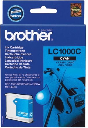 Brother LC1000C tintapatron - cián (Brother LC1000C)