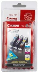  Canon CLI-521MP tintapatron - színes (Canon CLI-521 Multi-Pack)