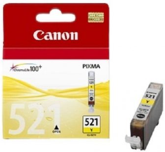 Canon CLI-521Y tintapatron - sárga (Canon CLI-521Y)