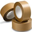   Öntapadó papír ragasztószalag csomagok ragasztására 50 mm x 50 m (papír csomagolószalag) - barna