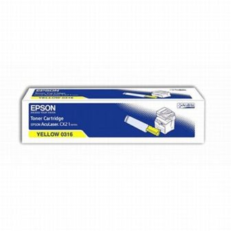 Epson S050316 toner cartridge - yellow (Epson C13S050316)