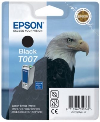 Epson T007401 tintapatron - fekete színű - 1 patron / csomag (Epson C13T00740110)