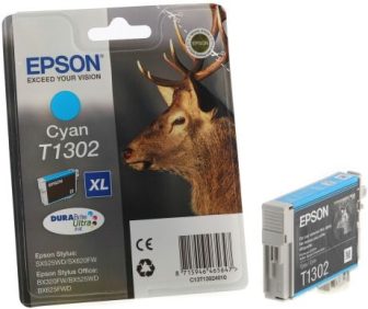 Epson T130240 tintapatron - ciánkék színű - 1 patron / csomag (Epson C13T13024010)