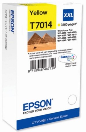 Epson T701440 tintapatron - sárga színű - 1 patron / csomag (Epson C13T701440)