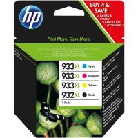   HP C2P42AE No. 932XL fekete + 933XL cyan, magenta, yellow egy csomagban (Hewlett-Packard C2P42AE)