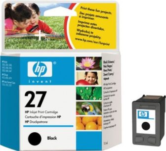 HP C8727A No. 27 tintapatron - black (Hewlett-Packard C8727A)
