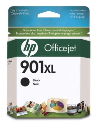 HP CC654A No. 901XL tintapatron - black (Hewlett-Packard CC654A)