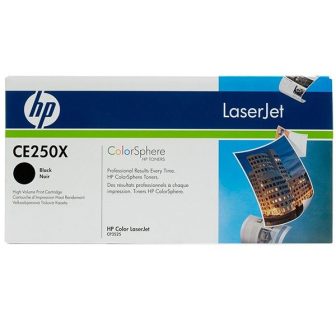 HP CE250X festékkazetta (No. 504X) - fekete (Hewlett-Packard CE250X)