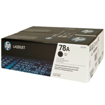 HP CE278AD toner cartridge pack - 2 x HP CE278A toner - fekete (Hewlett-Packard CE278AD)