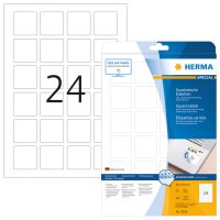 Herma 10108 nyomtatható négyzet alakú öntapadós visszaszedhető etikett címke