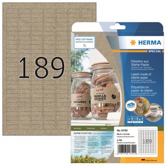 Herma 10750 nyomtatható öntapadós etikett címke